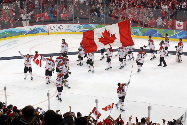 В Канаде празднуют 10-летние золотых медалей