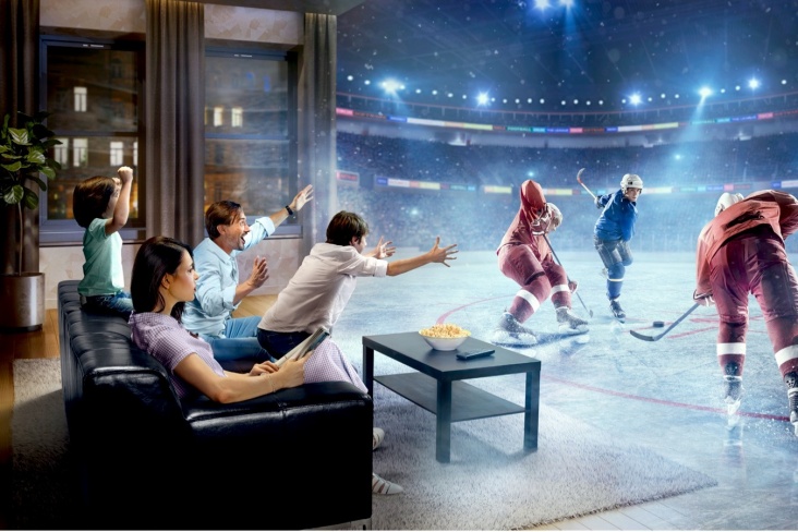 Как смотреть хоккей дома?