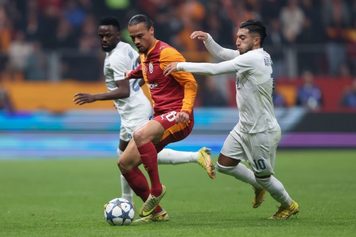 «Галатасарай» без Осимхена уступил «Юниону» в матче Лиги чемпионов