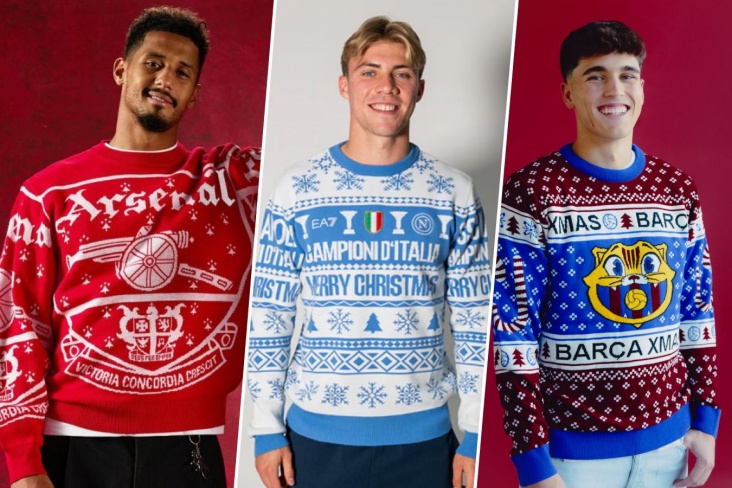 Что топ-клубы Европы продают на Рождество
