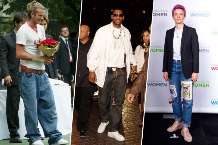 Как носить джинсы и футболку: 10 сочетаний