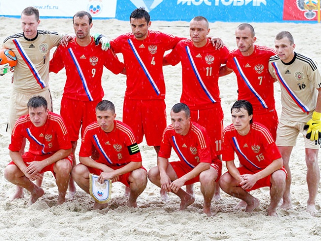 Командное фото сборной России