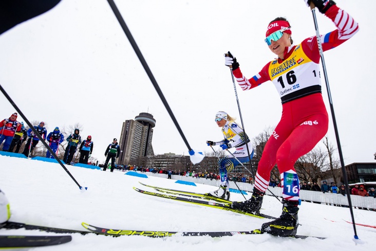 Россия выиграла четыре медали в лыжных гонках