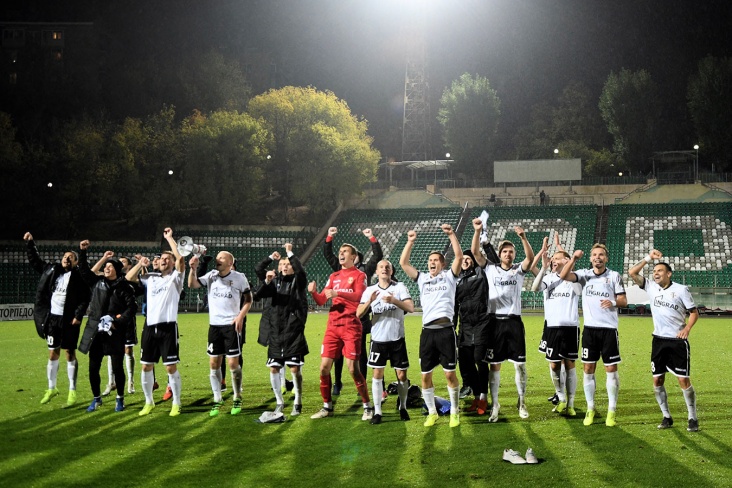 Игроки «Торпедо» после матча