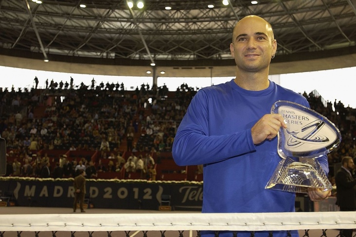 Андре Агасси выиграл «Мастерс» в Мадриде в 2002-м