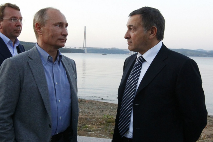Владимир Путин и Араз Агаларов