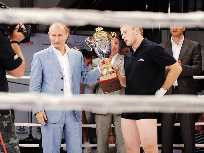Владимир Путин и Александр Шлеменко