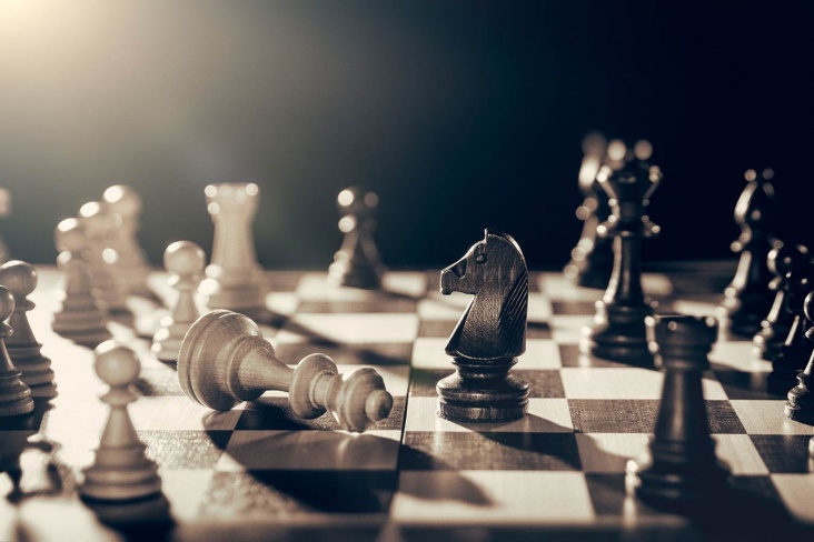 Уникальные сеансы игры вслепую в шахматах