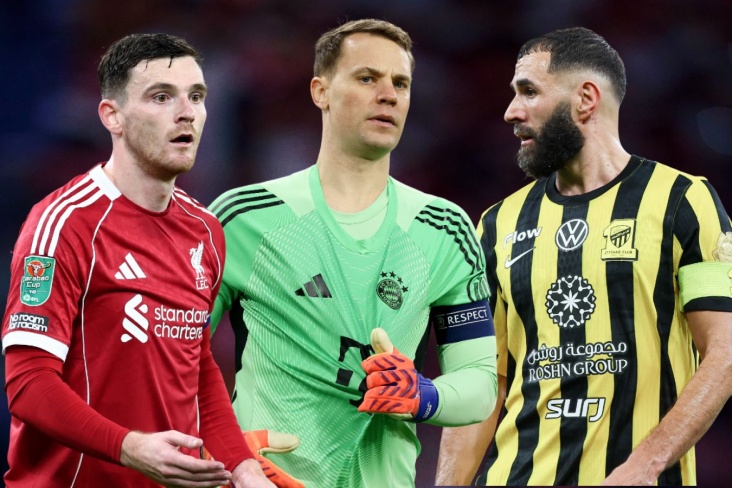 Эндрю Робертсон/Мануэль Нойер/Карим Бензема