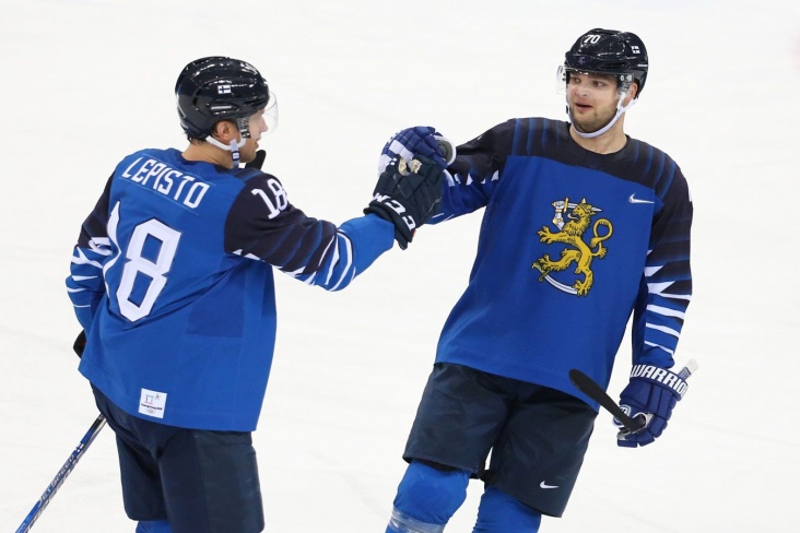 Хоккейная сборная Финляндии обыграла Данию, обзор