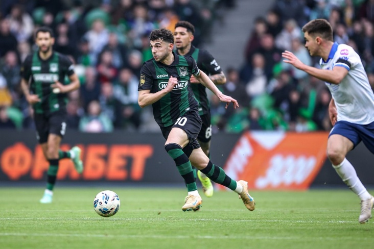 Дубль Сперцяна принёс «Краснодару» разгромную победу над «Крыльями Советов»