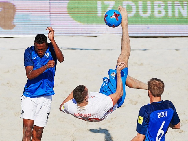 Пляжный футбол. Франция – Россия – 4:2