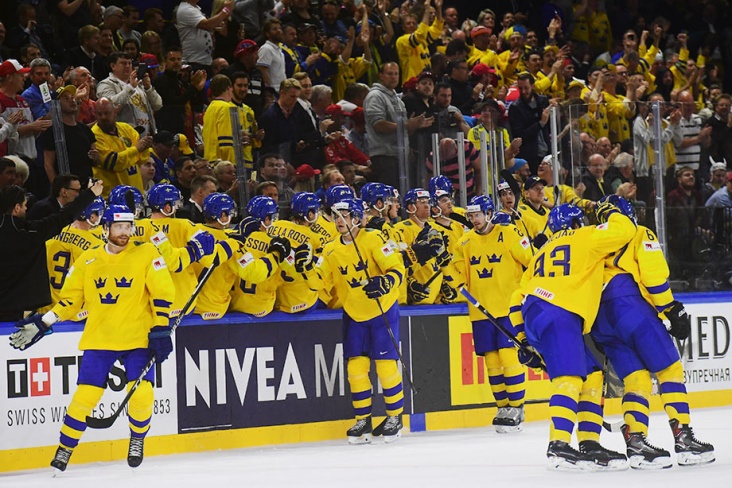 Россия — Швеция — 1:3