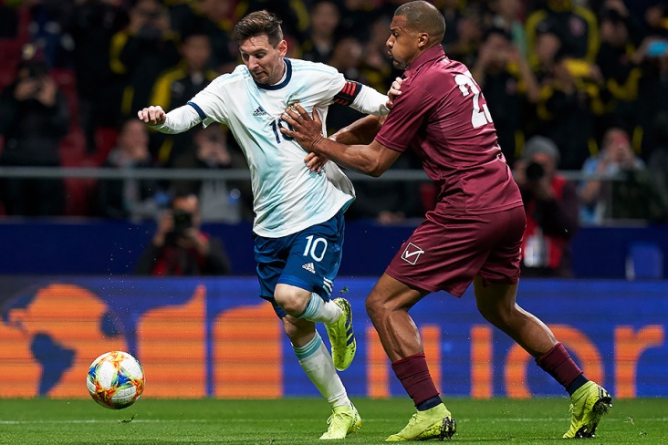 Аргентина — Венесуэла — 1:3, Месси и Рондон