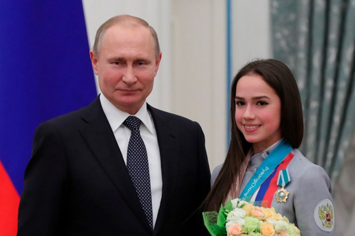Владимир Путин поздравил Алину Загитову с днём рож