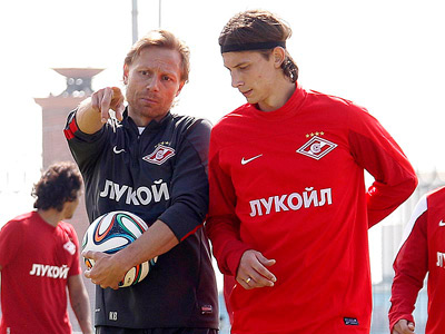 Валерий Карпин и Илья Кутепов