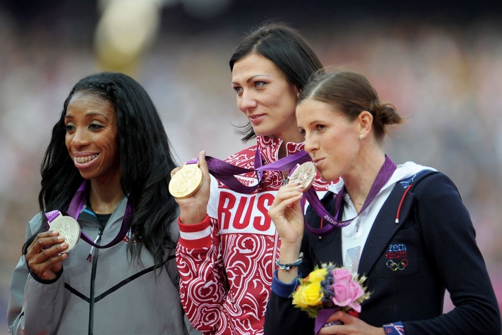Легкоатлетку Наталью Антюх лишили золота Игр-2012