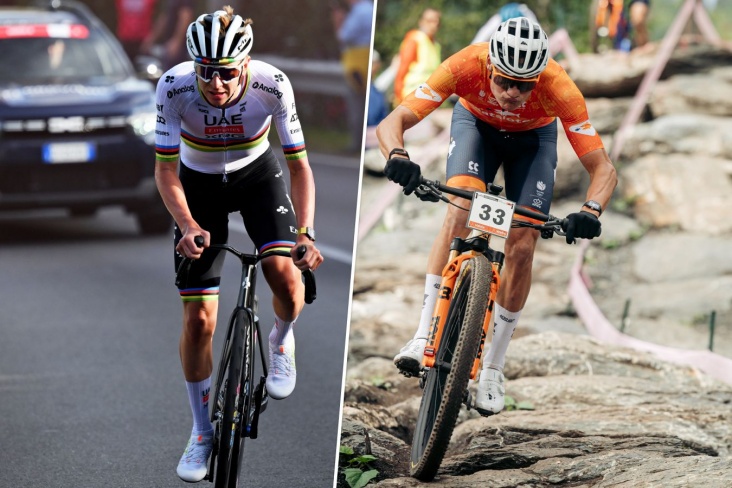 Матье ван дер Пул и Тадей Погачар