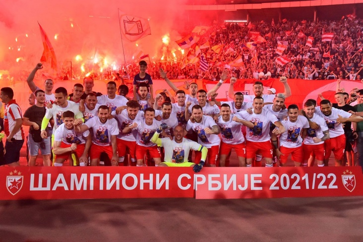 «Црвена Звезда» стала чемпионом Сербии