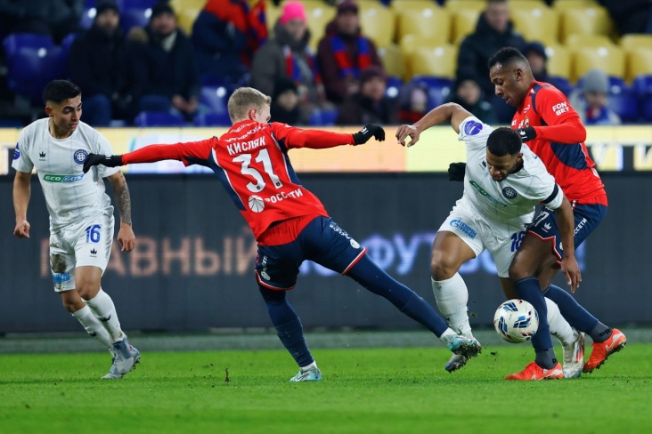 ЦСКА вышел на первое место РПЛ, обыграв «Оренбург»