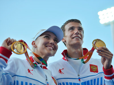 Елена Веснина и Андрей Кузнецов