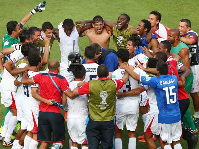 Сборная Коста-Рики вышла в плей-офф