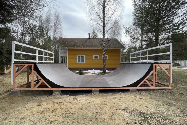 Как построить рампу для скейтбординга на даче