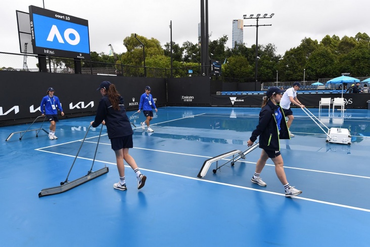 Дождь сорвал старт квалификации Australian Open