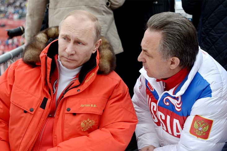 Владимир Путин и Виталий Мутко