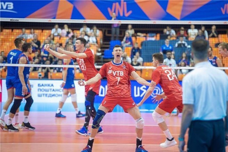 России победила Сербию со счётом 3:2