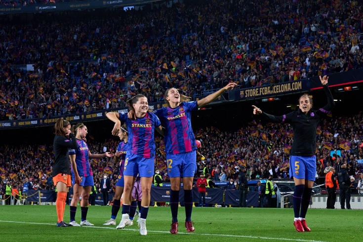 Женская «Барселона» сыграет на «Камп Ноу», Лига чемпионов, Ла Лига, Испания, женский футбол, Лапорта - Чемпионат