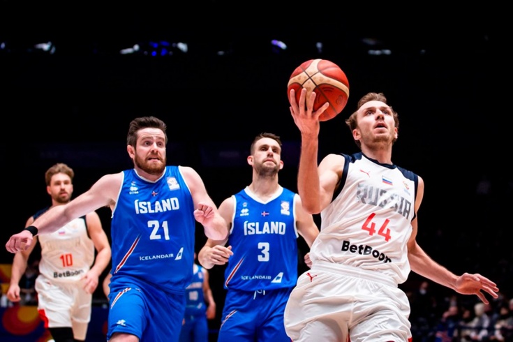 Россия – Исландия: обзор матча квалификации чемпионата мира по баскетболу
