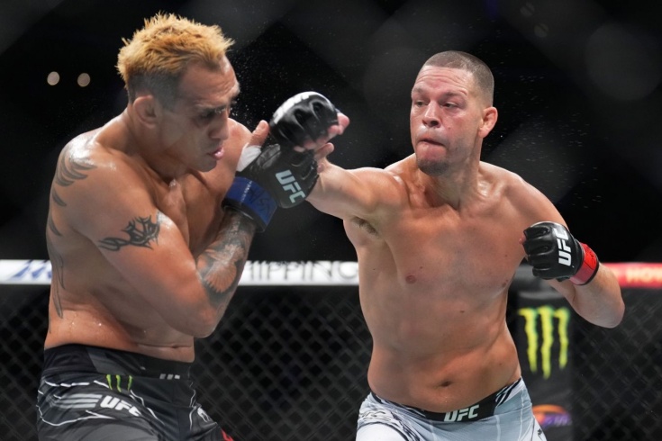 UFC 279: Нейт Диаз — Тони Фергюсон, результат боя, кто выиграл - Чемпионат