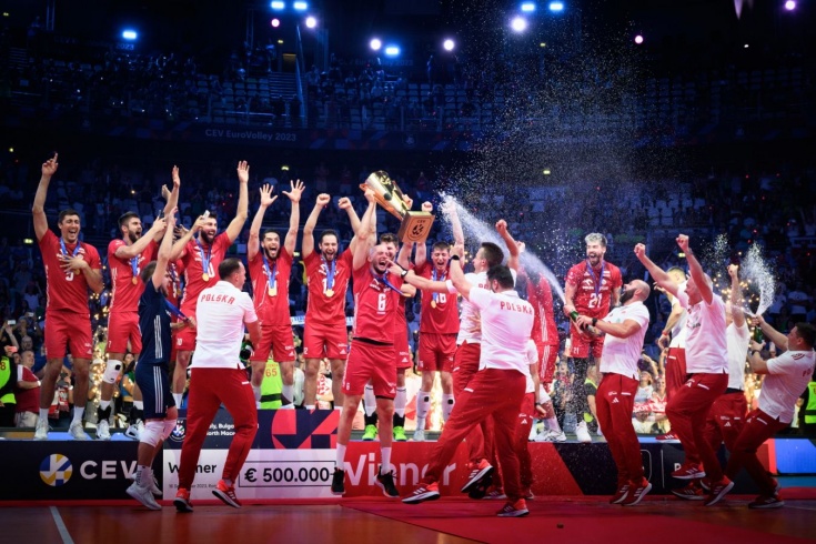Мужская сборная Польши победила Италию в финале чемпионата Европы — 2023; Словения обыграла Францию