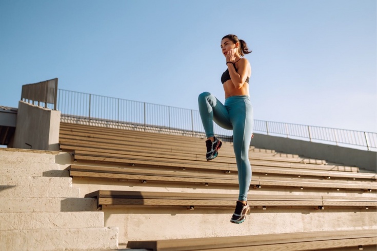 Прыжки без скакалки — техника прыжков, польза для здоровья и похудения