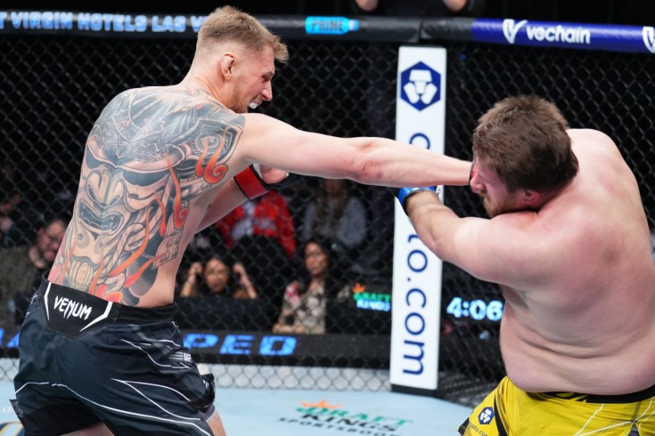 UFC Вегас 71: Александр Волков — Александр Романов, кто выиграл, победитель боя, результат поединка, обзор