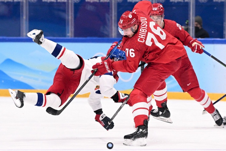 Хоккей на Олимпиаде-2022, видеообзоры матчей, турнирная таблица, расписание игр на 13 февраля