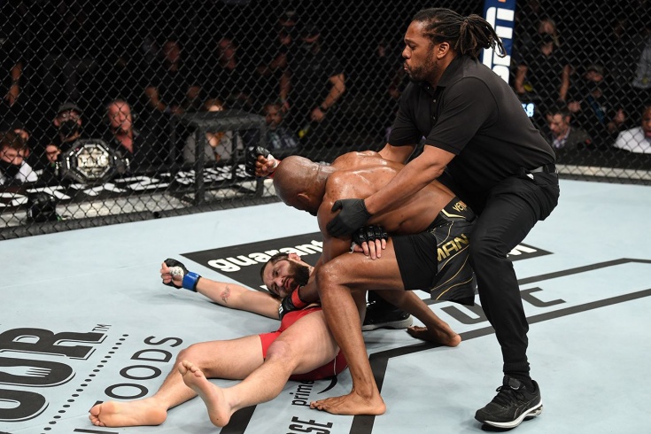 UFC 261: Камару Усман нокаутировал Хорхе Масвидаля в реванше, видео нокаута