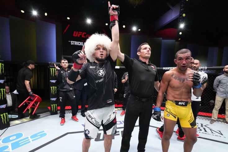 UFC Вегас 67: Умар Нурмагомедов — Раони Барселос, отчёт о бое, кто победил, победа Нурмагомедова, видео