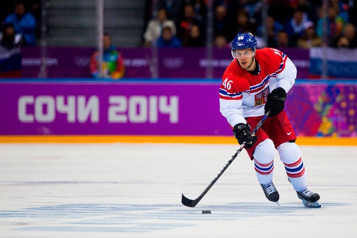 Давид Крейчи — главная звезда Олимпиады и сборной Чехии по хоккею