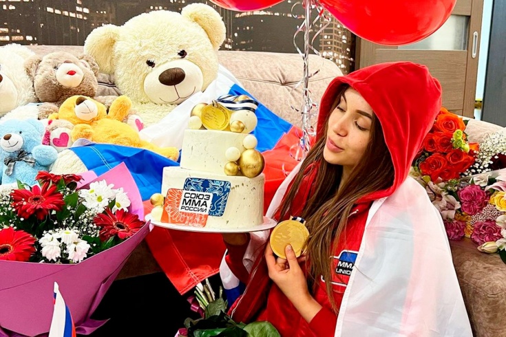 Россиянка Анастасия Кармаева — чемпионка мира по ММА, фото, видео