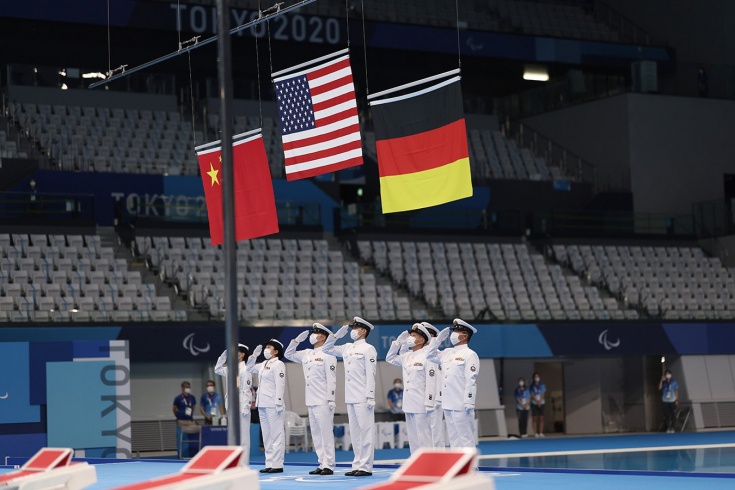 Флаг Паралимпийских Игр Фото