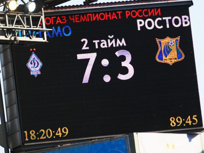 «Динамо» — «Ростов» — 7:3