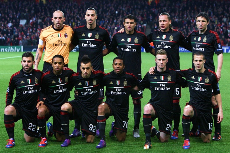 Где игроки «Милана» 2012 года