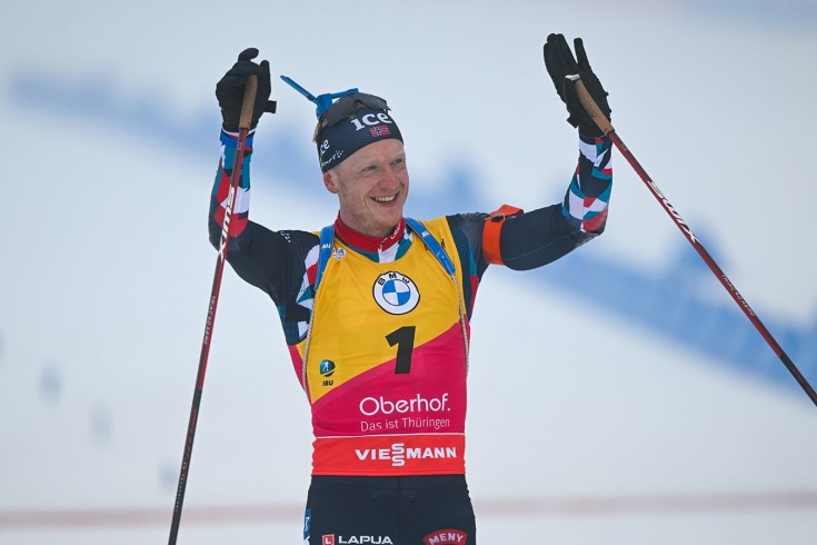 Чемпионат мира — 2023: Йоханнес Бё выиграл гонку преследования и побил рекорд Уле-Эйнара Бьорндалена