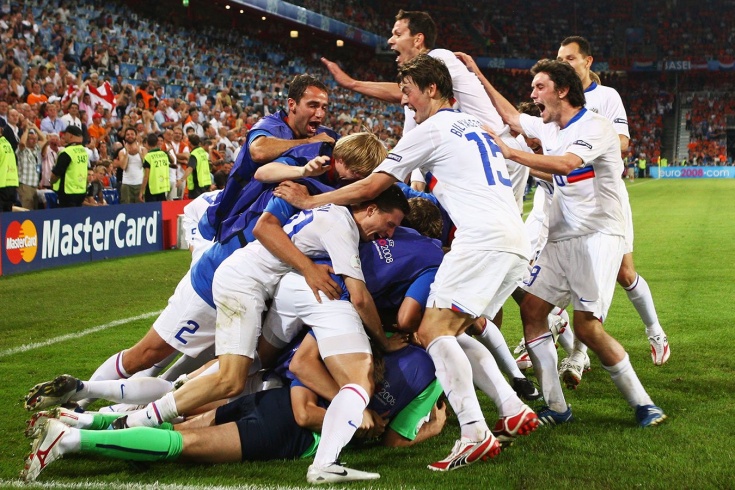 Россия – Голландия (3:1) на Евро-2008