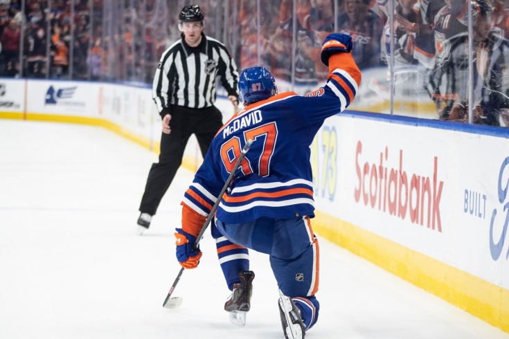 Коннор Макдэвид забил 300-й гол за карьеру в НХЛ, сможет ли канадец побить достижение Александра Овечкина, опрос