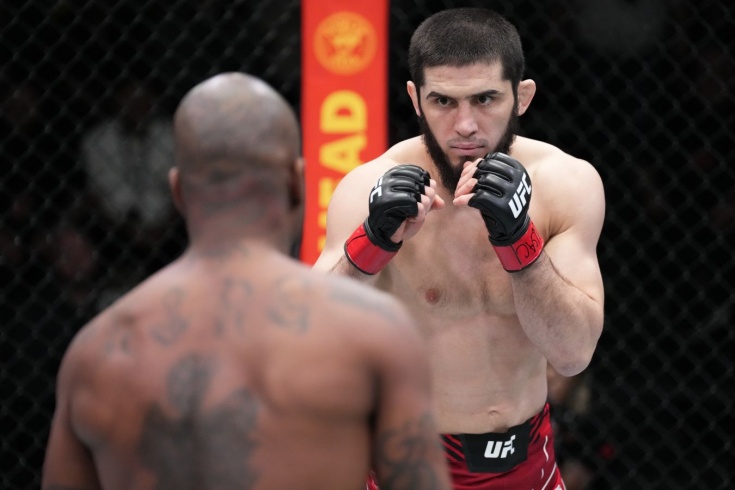 UFC Fight Night 202: Ислам Махачев одолел Бобби Грина техническим нокаутом в первом раунде, видео боя