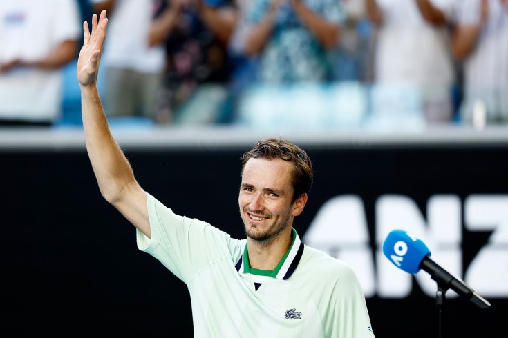Australian Open — 2022: Даниил Медведев в 3 сетах победил Максима Кресси из США, вышел в 6-й раз в 1/4 финала на «Шлеме»