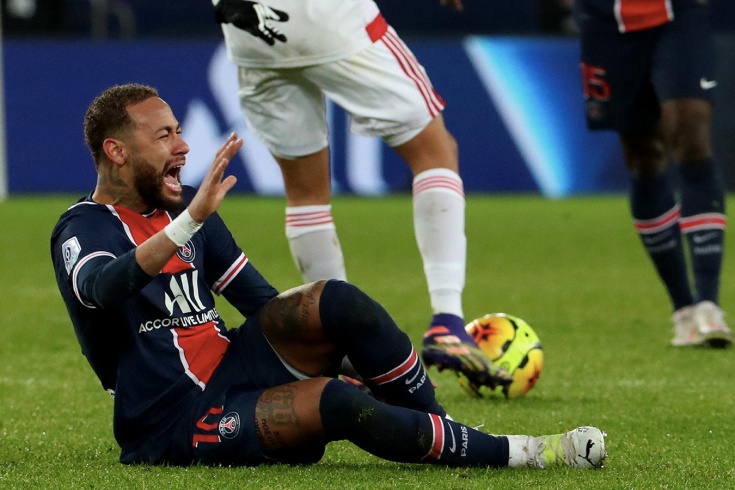 Появились первые результаты обследования травмы Неймара, полученной в матче с «Лионом» - Чемпионат